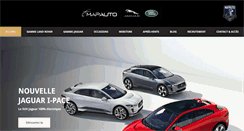 Desktop Screenshot of jaguarlandrover-cotedazur.com