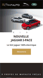 Mobile Screenshot of jaguarlandrover-cotedazur.com
